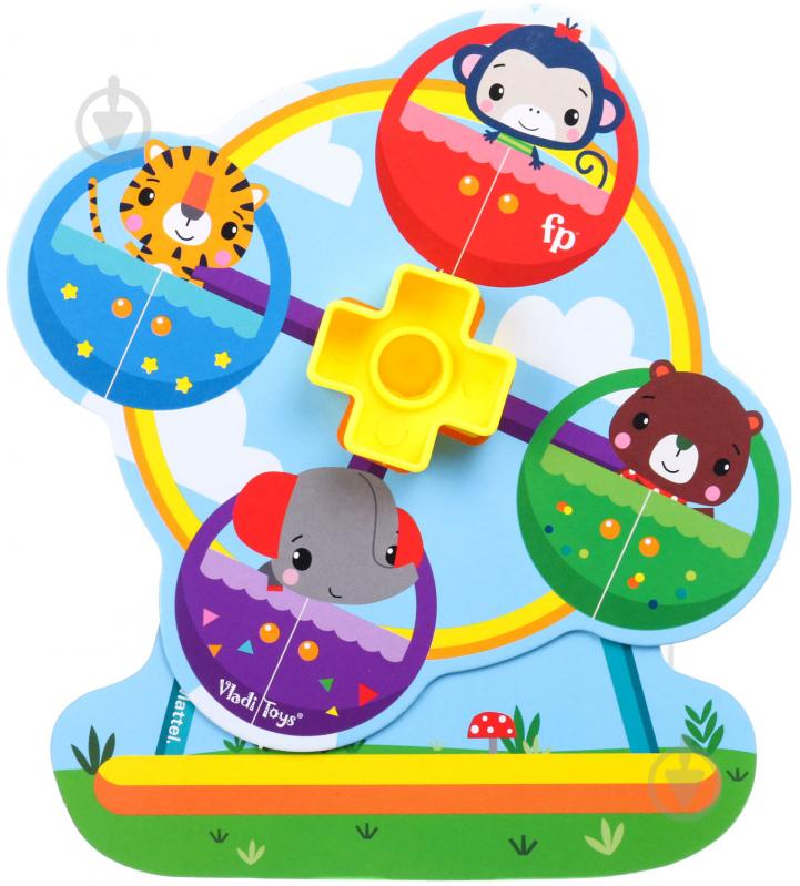 Игрушка-конструктор Fisher Price Парк развлечений для малышей VT2905-21 - фото 4