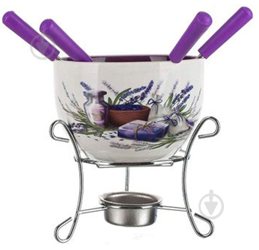 Набор для фондю Banquet Lavender - фото 1 Набор для фондю Banquet Lavender - фото 1