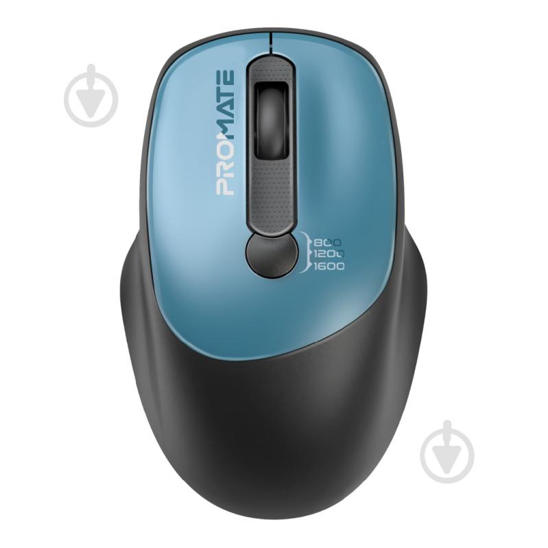 Миша Promate UniGlide Wireless blue (uniglide.blue) - фото 1