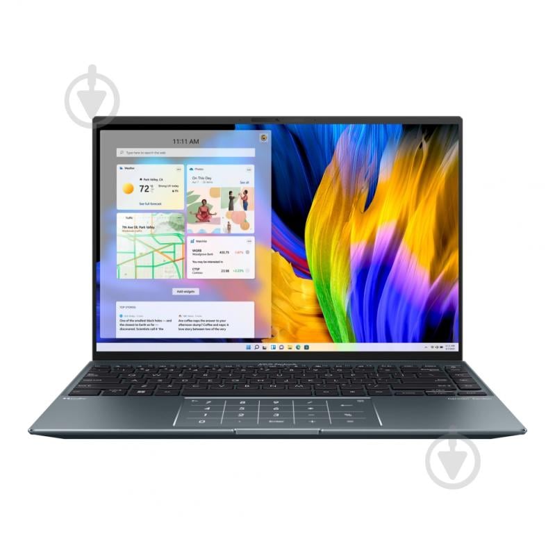 Ноутбук Asus Zenbook 14X UX5401ZA-KP187 14" (90NB0WM2-M009M0) pine grey - фото 1