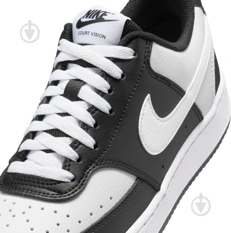 Кросівки жіночі демісезонні Nike Court Vision Low Next Nature DH3158-003 р.40,5 білі із чорним - фото 10