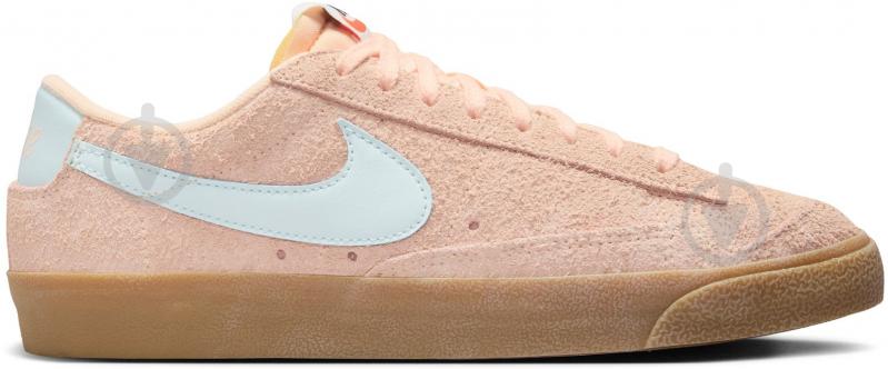 Кроссовки женские демисезонные Nike BLAZER LOW '77 VNTG FQ8060-800 р.40,5 пудровые - фото 1