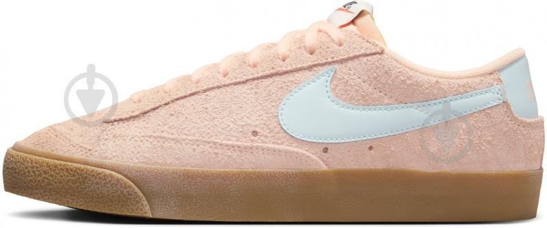 Кроссовки женские демисезонные Nike BLAZER LOW '77 VNTG FQ8060-800 р.40,5 пудровые - фото 3