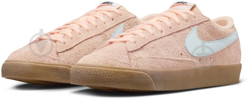 Кроссовки женские демисезонные Nike BLAZER LOW '77 VNTG FQ8060-800 р.40,5 пудровые - фото 5