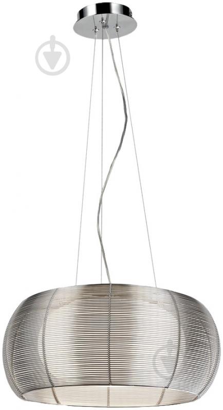 Подвес Victoria Lighting 2x40 Вт E27 серебряный Armanno/SP2 silver - фото 1