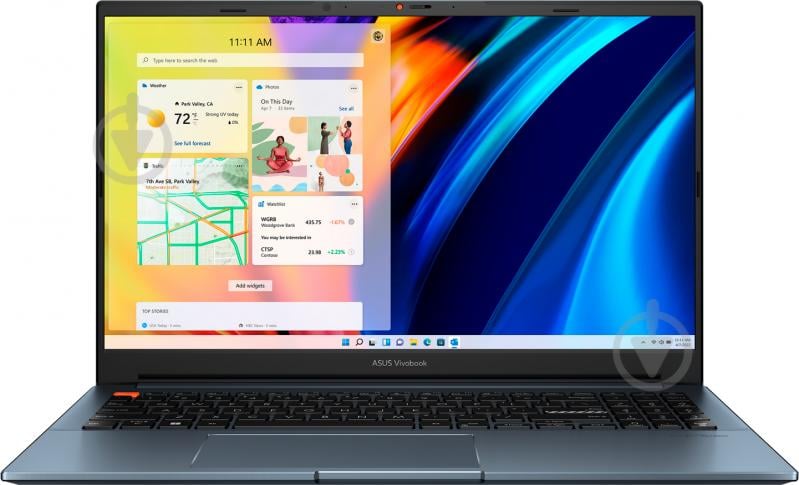 Ноутбук Asus Vivobook Pro 15 OLED K6502HC-MA060W 15,6" (90NB0YX1-M00720) quiet blue - фото 1