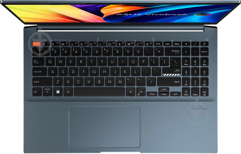 Ноутбук Asus Vivobook Pro 15 OLED K6502HC-MA060W 15,6" (90NB0YX1-M00720) quiet blue - фото 4