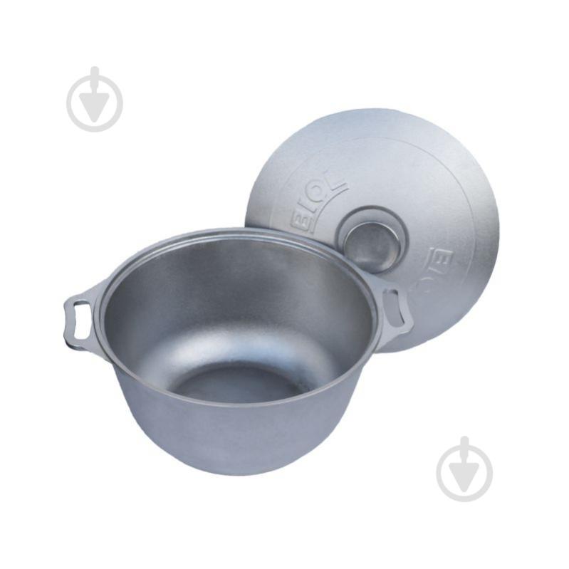 Кастрюля с крышкой Biol алюминиевая 2,5 л К0251 - фото 2