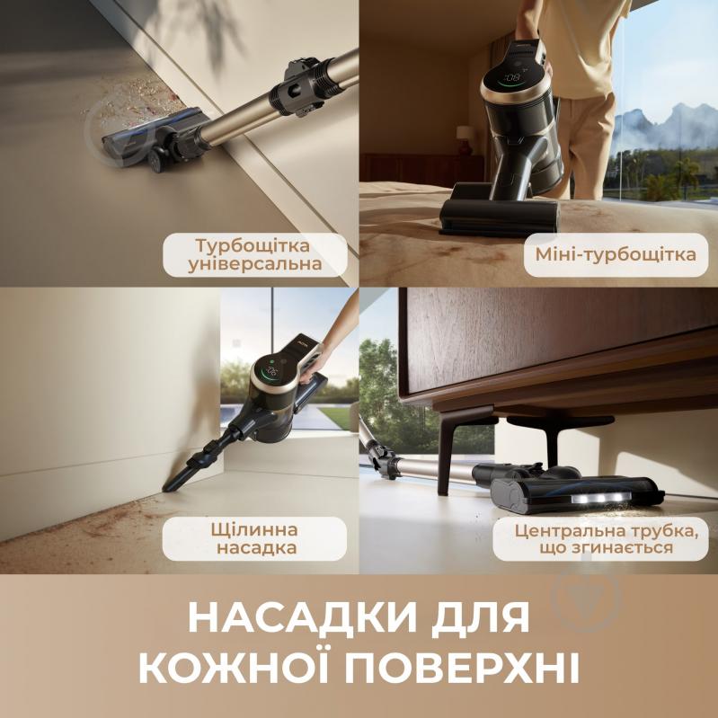 Пылесос аккумуляторный MOVA S2 Detect (V2517A) - фото 9 Пылесос аккумуляторный MOVA S2 Detect (V2517A) - фото 9