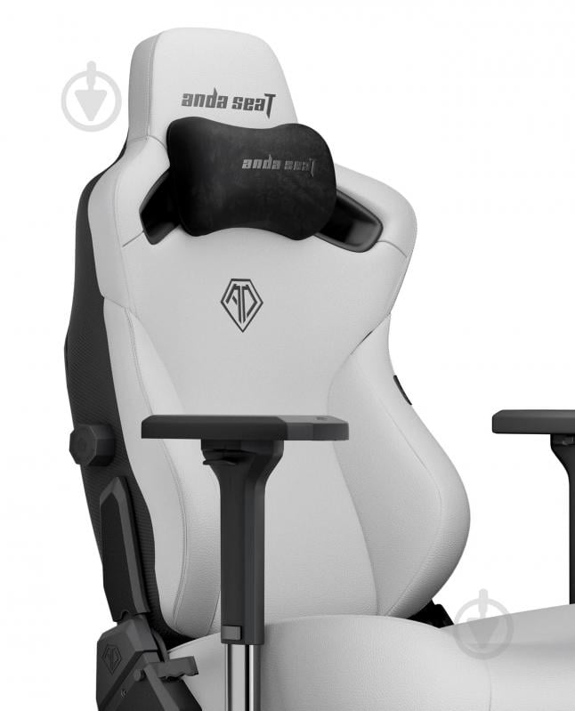 Кресло игровое Anda Seat Kaiser 3 Size XL White (AD12YDC-XL-01-W-PVC) белый - фото 3