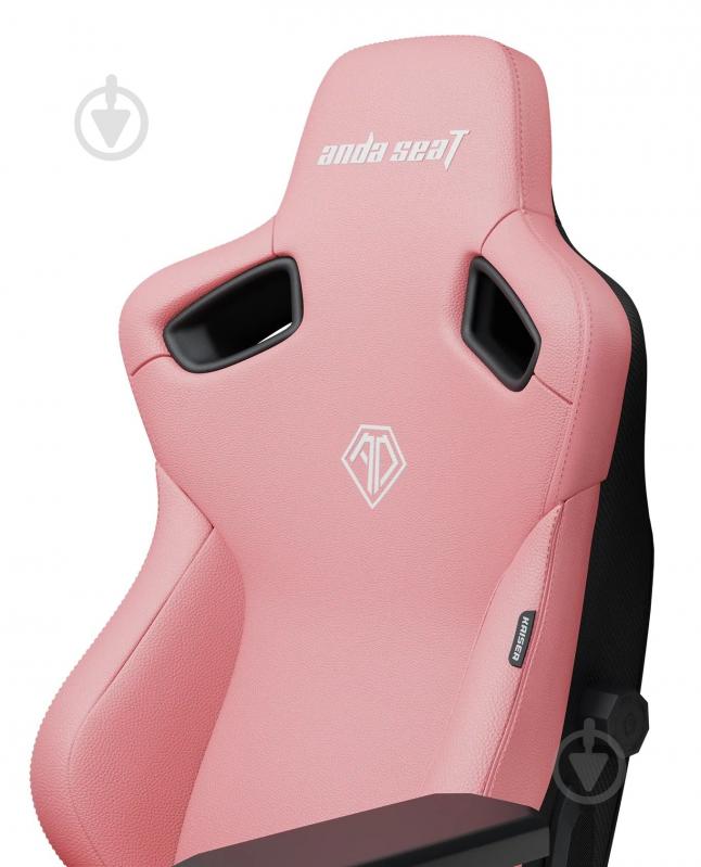 Кресло Anda Seat Кресло игровое Anda Seat Kaiser 3 Size XL Pink (AD12YDC-XL-01-P-PVC) розовый - фото 4