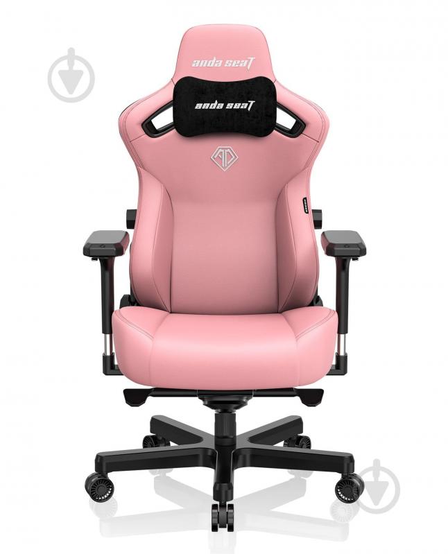 Кресло Anda Seat Кресло игровое Anda Seat Kaiser 3 Size XL Pink (AD12YDC-XL-01-P-PVC) розовый - фото 1