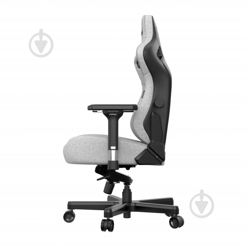 Кресло Anda Seat Кресло игровое Anda Seat Kaiser 3 Size XL Grey Fabric (AD12YDC-XL-01-G-PVF) серый - фото 11