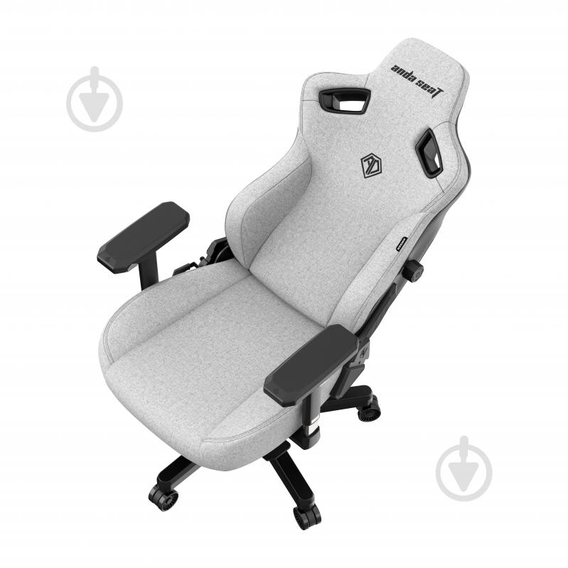 Кресло Anda Seat Кресло игровое Anda Seat Kaiser 3 Size XL Grey Fabric (AD12YDC-XL-01-G-PVF) серый - фото 14