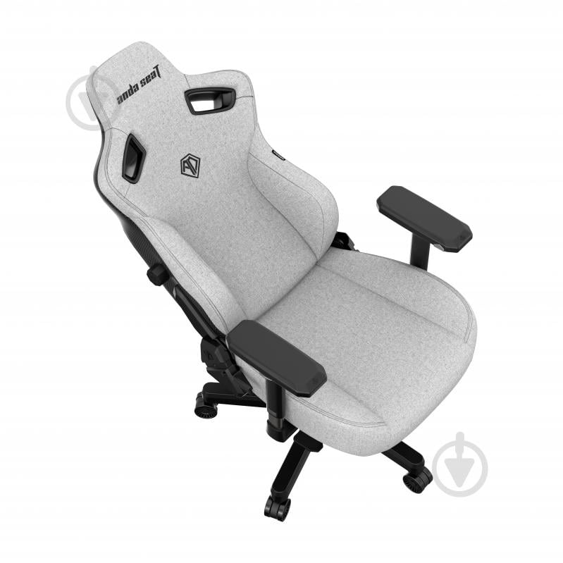 Кресло Anda Seat Кресло игровое Anda Seat Kaiser 3 Size XL Grey Fabric (AD12YDC-XL-01-G-PVF) серый - фото 15