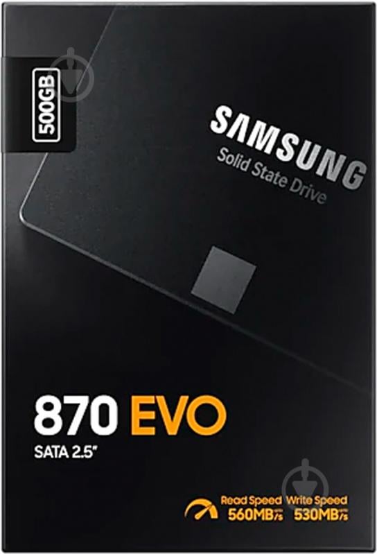 SSD-накопитель Samsung 870 EVO 500GB 2,5" SATA III MLC (MZ-77E500BW) - фото 6