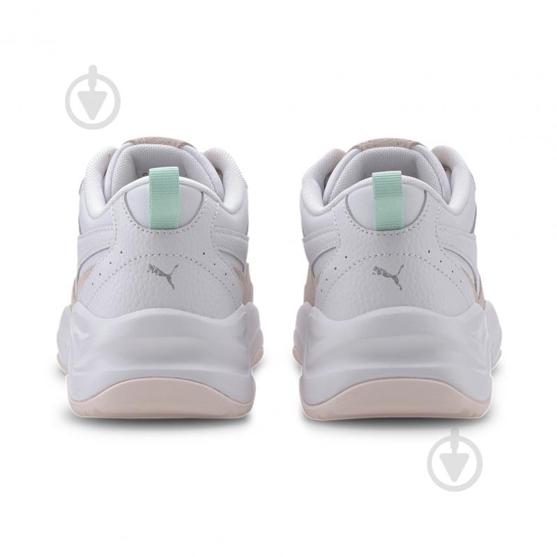 Кроссовки женские демисезонные Puma Cilia Lux 37028209 р.35,5 белые - фото 3