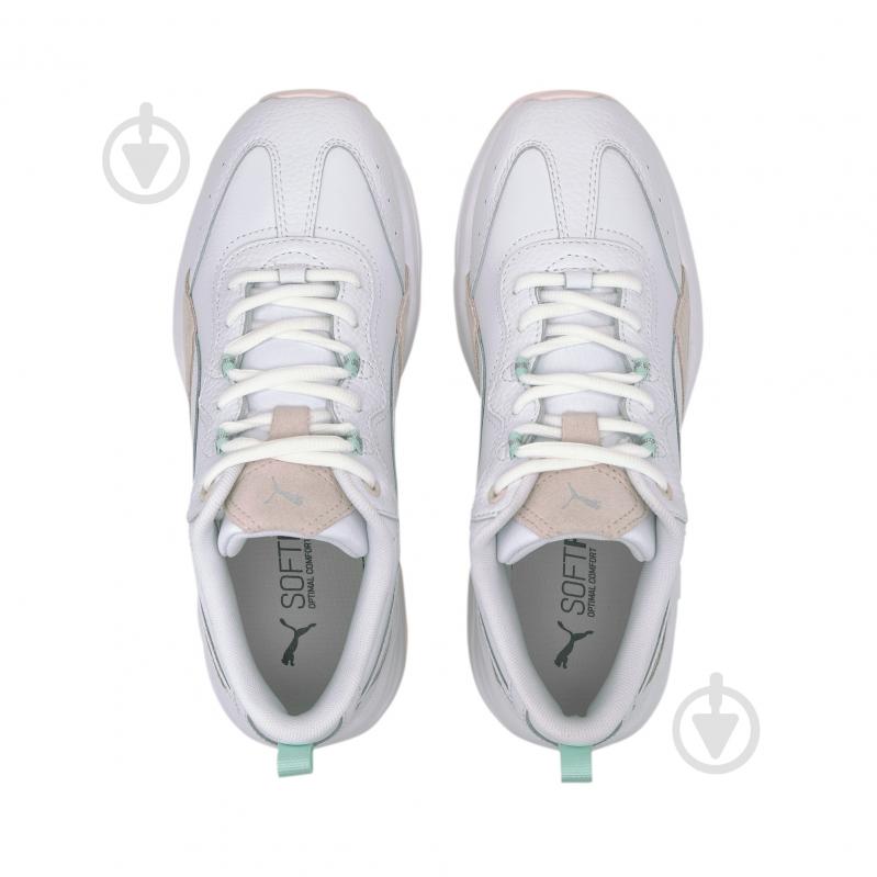Кроссовки женские демисезонные Puma Cilia Lux 37028209 р.35,5 белые - фото 6
