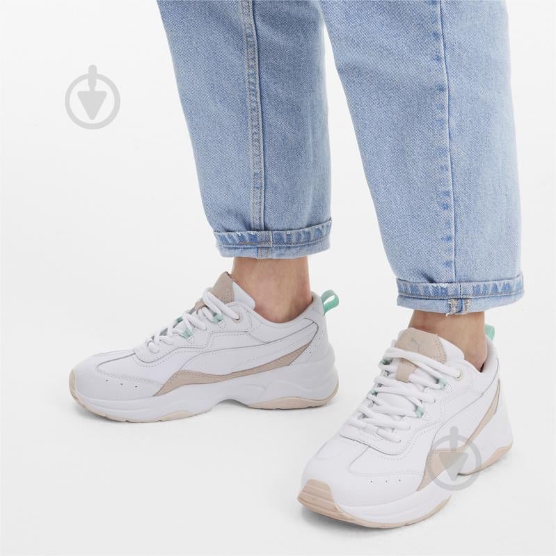 Кроссовки женские демисезонные Puma Cilia Lux 37028209 р.38 белые - фото 7