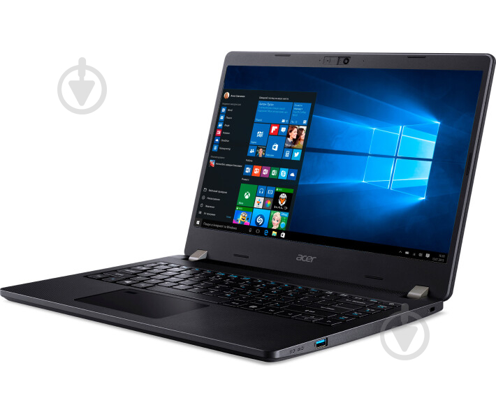 Ноутбук Acer TravelMate P2 TMP214-52-P51Q 14" (NX.VLFEU.01U) shale black - фото 3