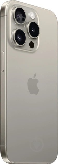 Смартфон Apple iPhone 15 Pro 128GB Natural Titanium (REF A) (2AMTUX3) - фото 3 Смартфон Apple iPhone 15 Pro 128GB Natural Titanium (REF A) (2AMTUX3) - фото 3