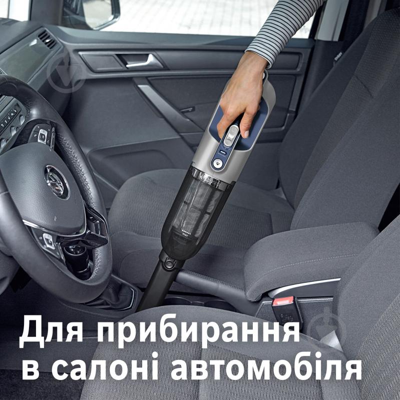 Пылесос аккумуляторный Bosch Flexxo Gen2 Серия 4 BCH3K2851 blue - фото 8