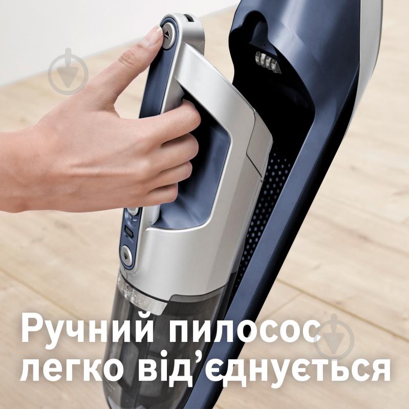 Пылесос аккумуляторный Bosch Flexxo Gen2 Серия 4 BCH3K2851 blue - фото 5