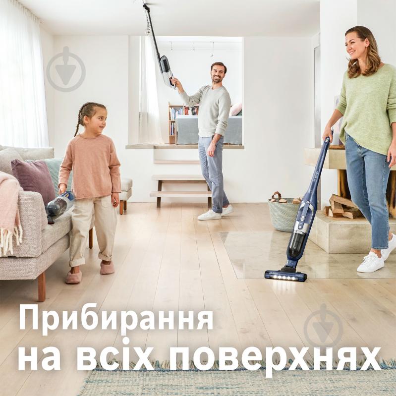 Пилосос акумуляторний Bosch Flexxo Gen2 Серія 4 BCH3K2851 blue - фото 12