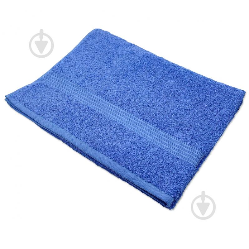 Полотенце Косичка 100x150 см синий Simi - фото 1