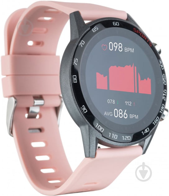 Смарт-годинник Globex Smart Watch pink (Me2 Pink) - фото 3