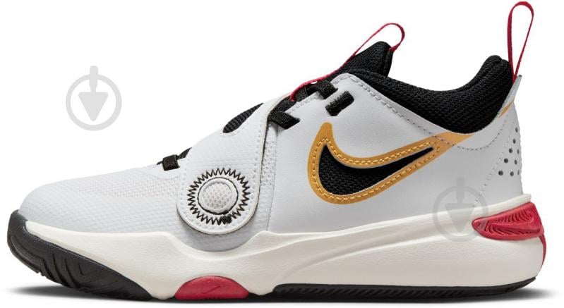 Кроссовки детские демисезонные Nike TEAM HUSTLE D 11 DV8994-104 р.35 белые - фото 3