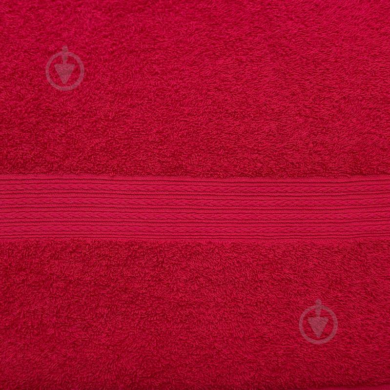 Полотенце Косичка 100x150 см красный Simi - фото 3