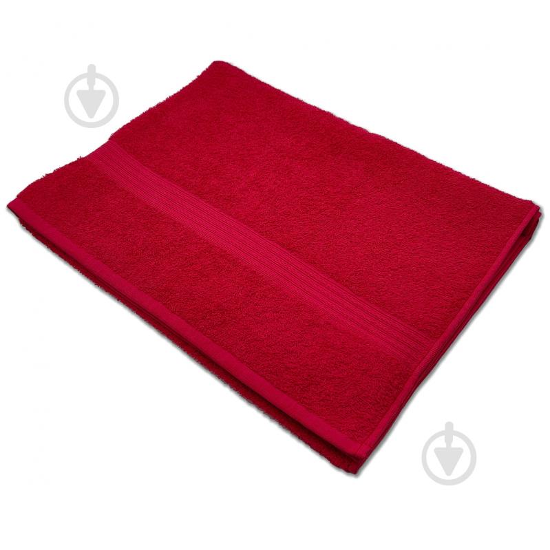 Полотенце Косичка 100x150 см красный Simi - фото 1