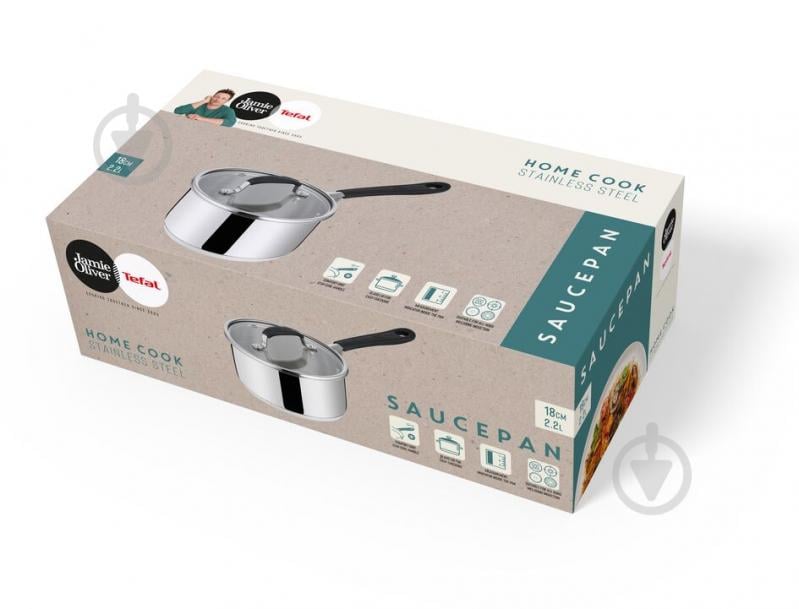 Ківш з кришкою Jamie Oliver Home Cook E3182375 Tefal - фото 8