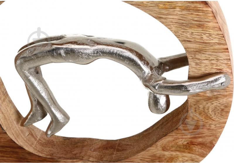 Статуэтка Inari Support 8731 25х25х4 см серебряный - фото 3