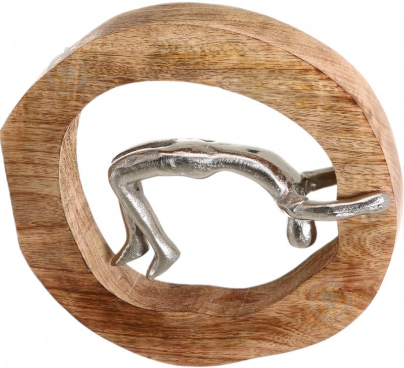 Статуэтка Inari Support 8731 25х25х4 см серебряный - фото 2