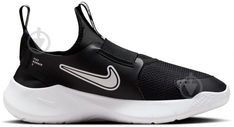 Кросівки дитячі демісезонні Nike FLEX RUNNER 3 FN1294-005 р.38,5 чорні - фото 2