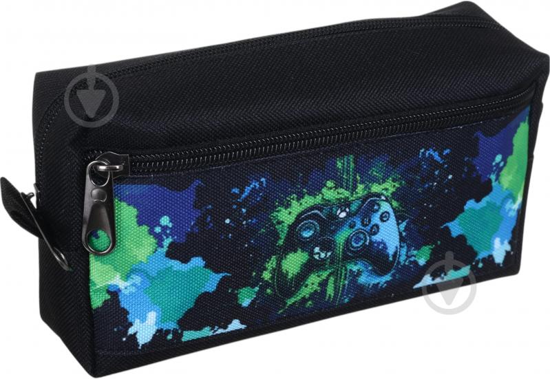 Пенал на молнии 18х4,5х9 см с карманом на молнии (с рисунком) Nota Bene черный - фото 6 Пенал на молнии 18х4,5х9 см с карманом на молнии (с рисунком) Nota Bene черный - фото 6