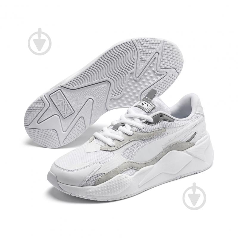 Кросівки чоловічі демісезонні Puma RS-X? PUZZLE 37157003 р.40,5 білі - фото 2