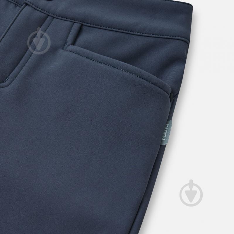 Брюки Reima Softshell Idea р.104 темно-серый 5100015A-9780 - фото 4 Брюки Reima Softshell Idea р.104 темно-серый 5100015A-9780 - фото 4