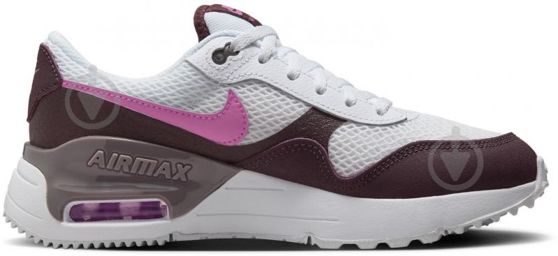 Кросівки для дівчаток демісезонні Nike AIR MAX SYSTM DQ0284-116 р.36 білі - фото 2