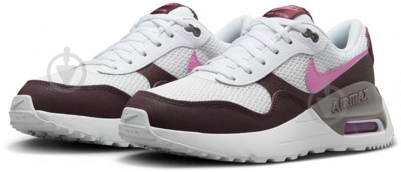 Кросівки для дівчаток демісезонні Nike AIR MAX SYSTM DQ0284-116 р.36 білі - фото 5