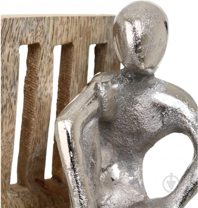 Статуэтка Inari Mindly 8840 15х10х6 см серебряный - фото 3