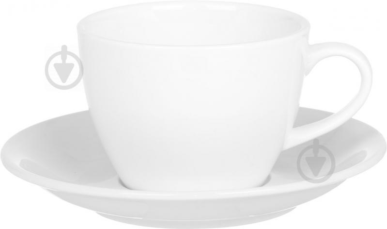 Чашка с блюдцем Horeca 300 мл (F2464+F2465) Alt Porcelain - фото 1