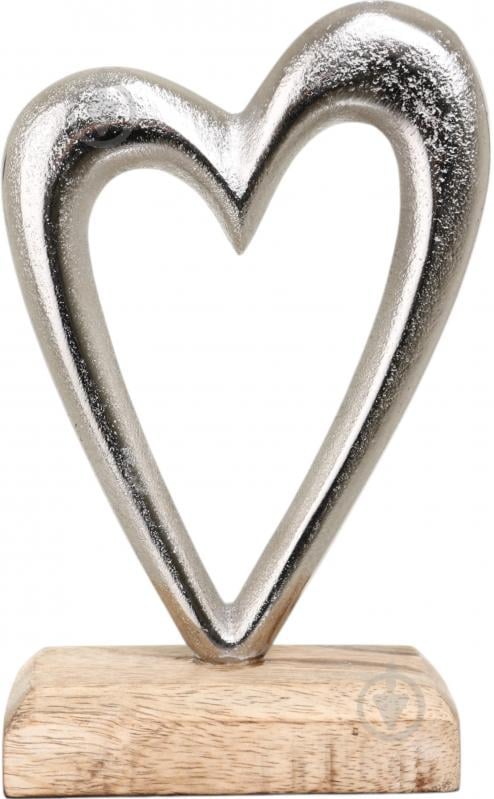 Статуэтка Inari Heart 7840/C 17х10,5х5 см серебряный - фото 1