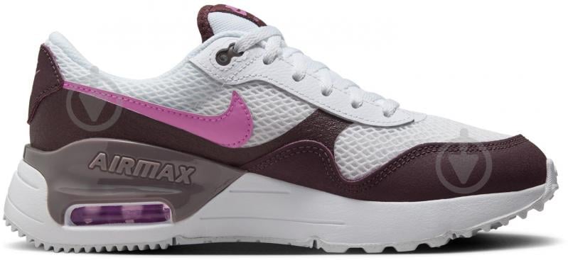 Кросівки для дівчаток демісезонні Nike AIR MAX SYSTM DQ0284-116 р.39 білі - фото 2