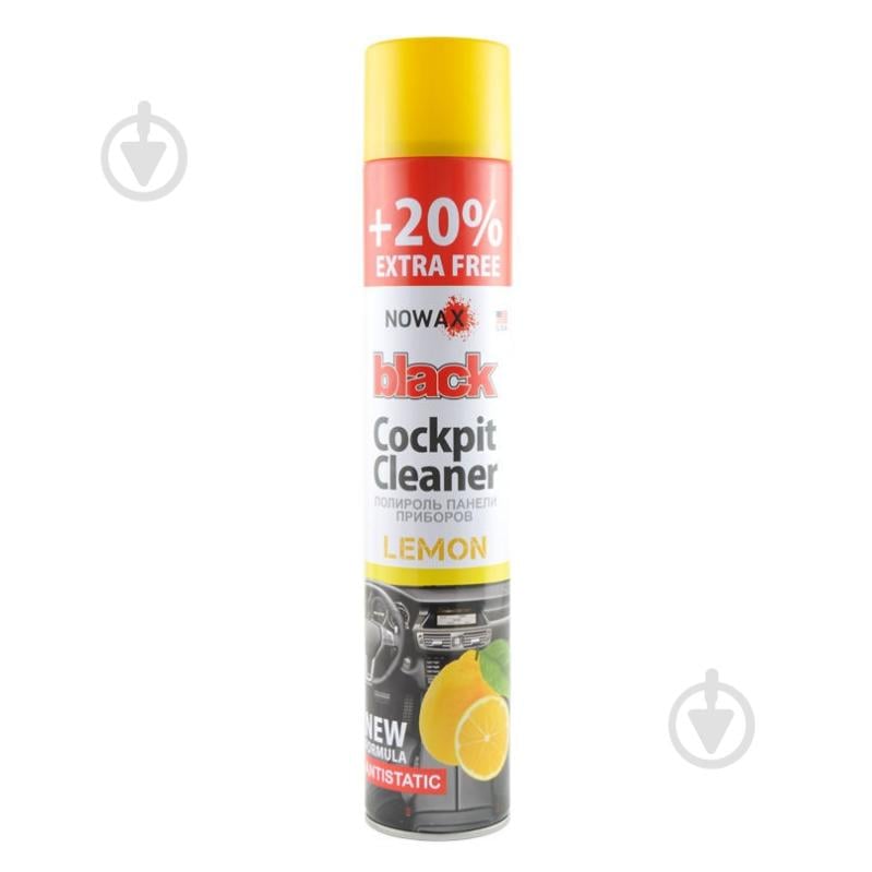 Поліроль Black Spray Lemon NX00702 Лимон 750 мл - фото 1