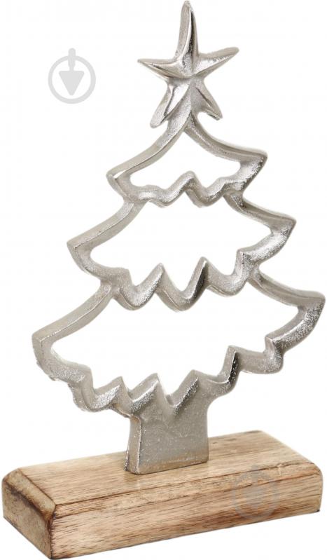 Статуетка Inari Christmas 8871 22х14х5 см срібний - фото 2