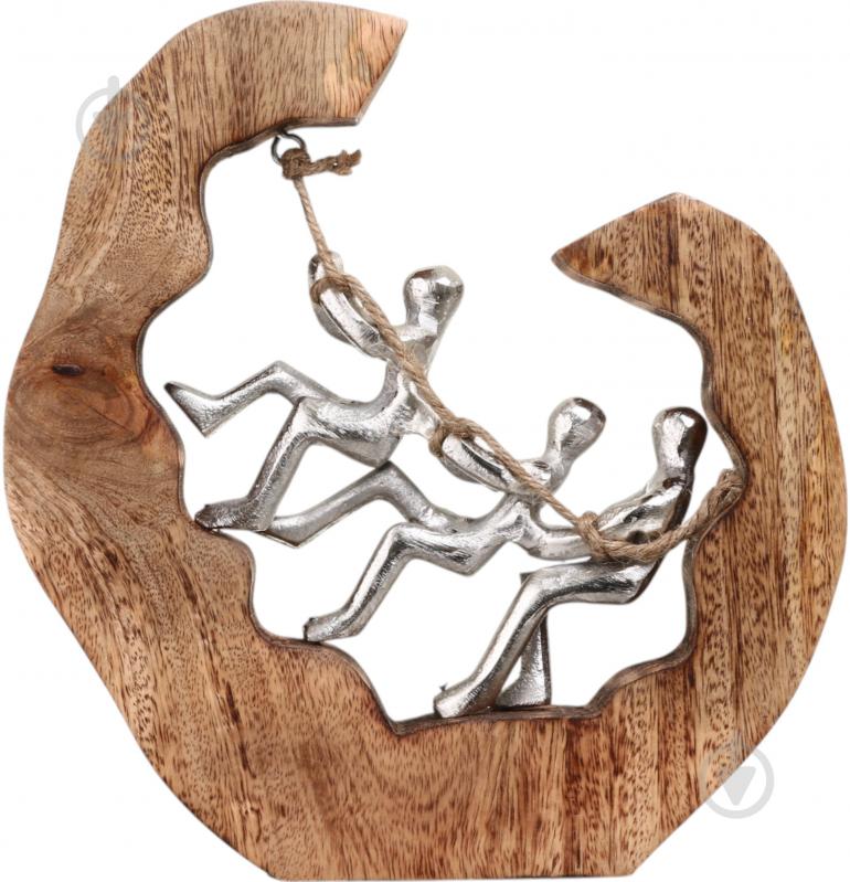 Статуэтка Inari Support 8757 23,5х23х3,5 см серебряный - фото 1