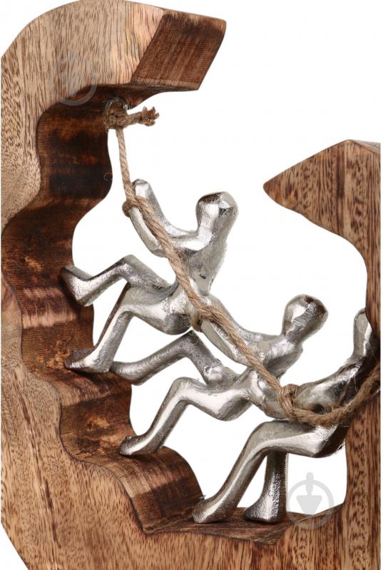 Статуэтка Inari Support 8757 23,5х23х3,5 см серебряный - фото 3